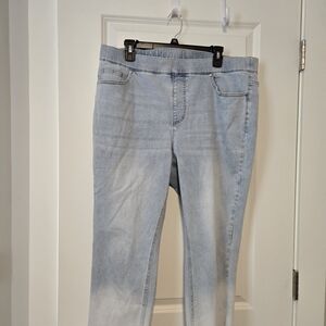 Iasac Mizrahi Dip Dye Ankle Women's Jeans. Size 18WP.